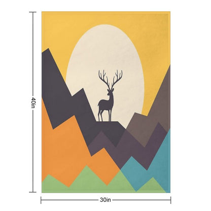 Deer Throw Blanket
