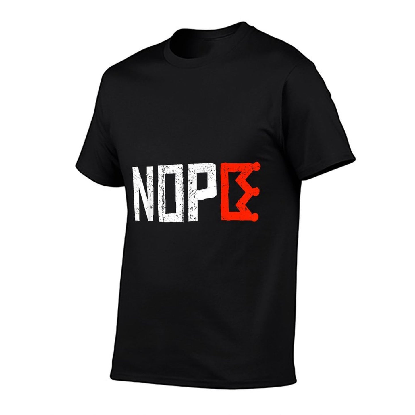 No Kings Nope Protest Sign Horizontal  Affordable Price T-Shirt