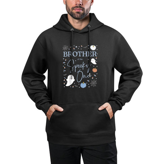 Brother of The Spooky One First Birthday Boy 1st Halloween Adjustable Hood Hoodie