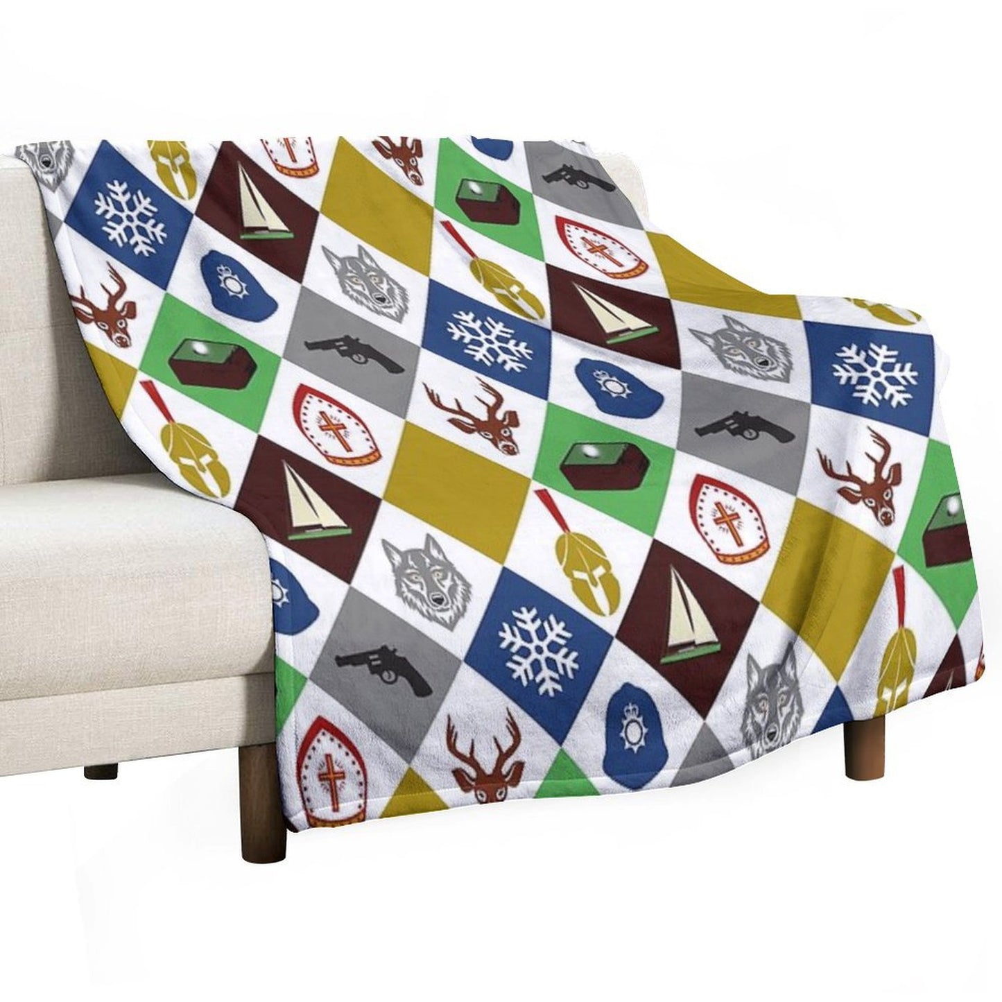 The Box of Delights Throw Blanket
