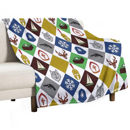 The Box of Delights Throw Blanket