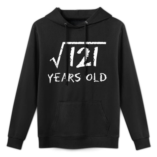 Square Root of 121 11th Birthday 11 Years Old Math Funny Layering Staple Hoodie
