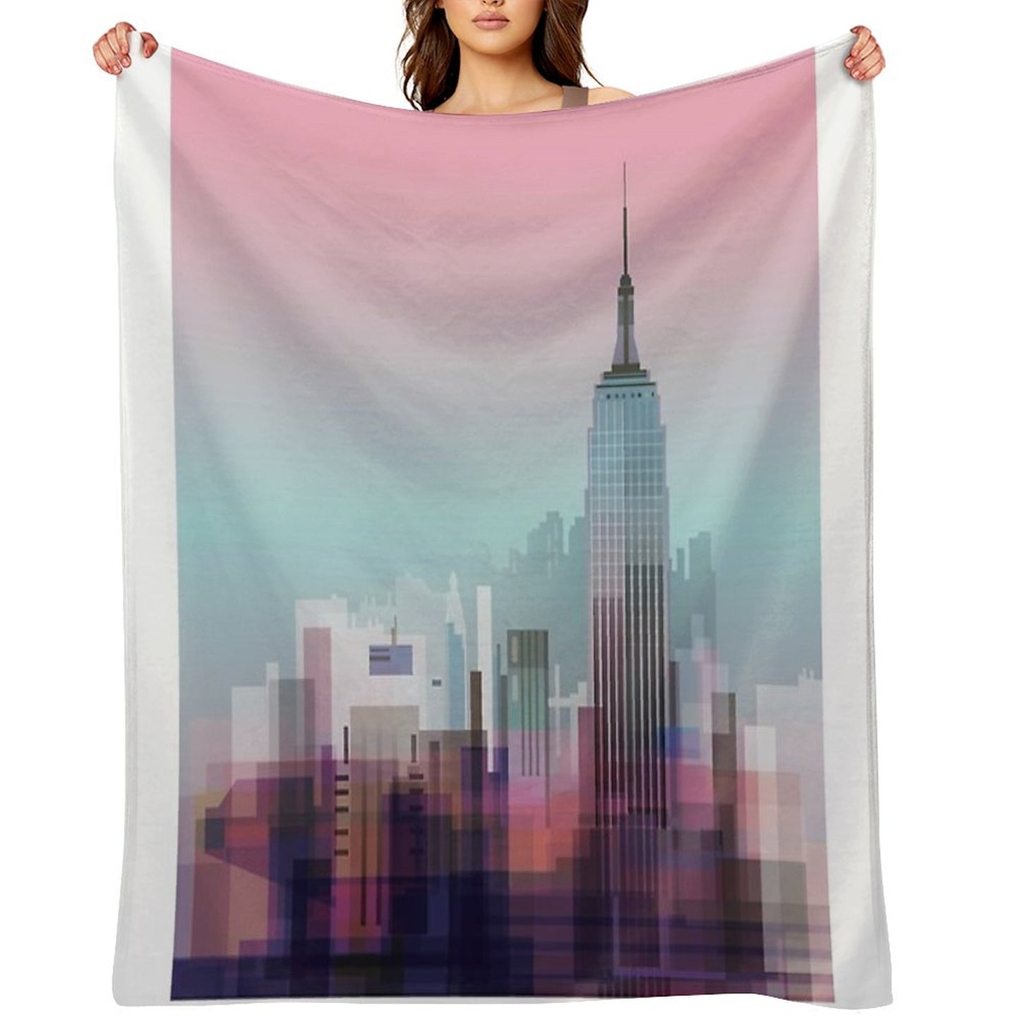 New York, NYC City ! Throw Blanket