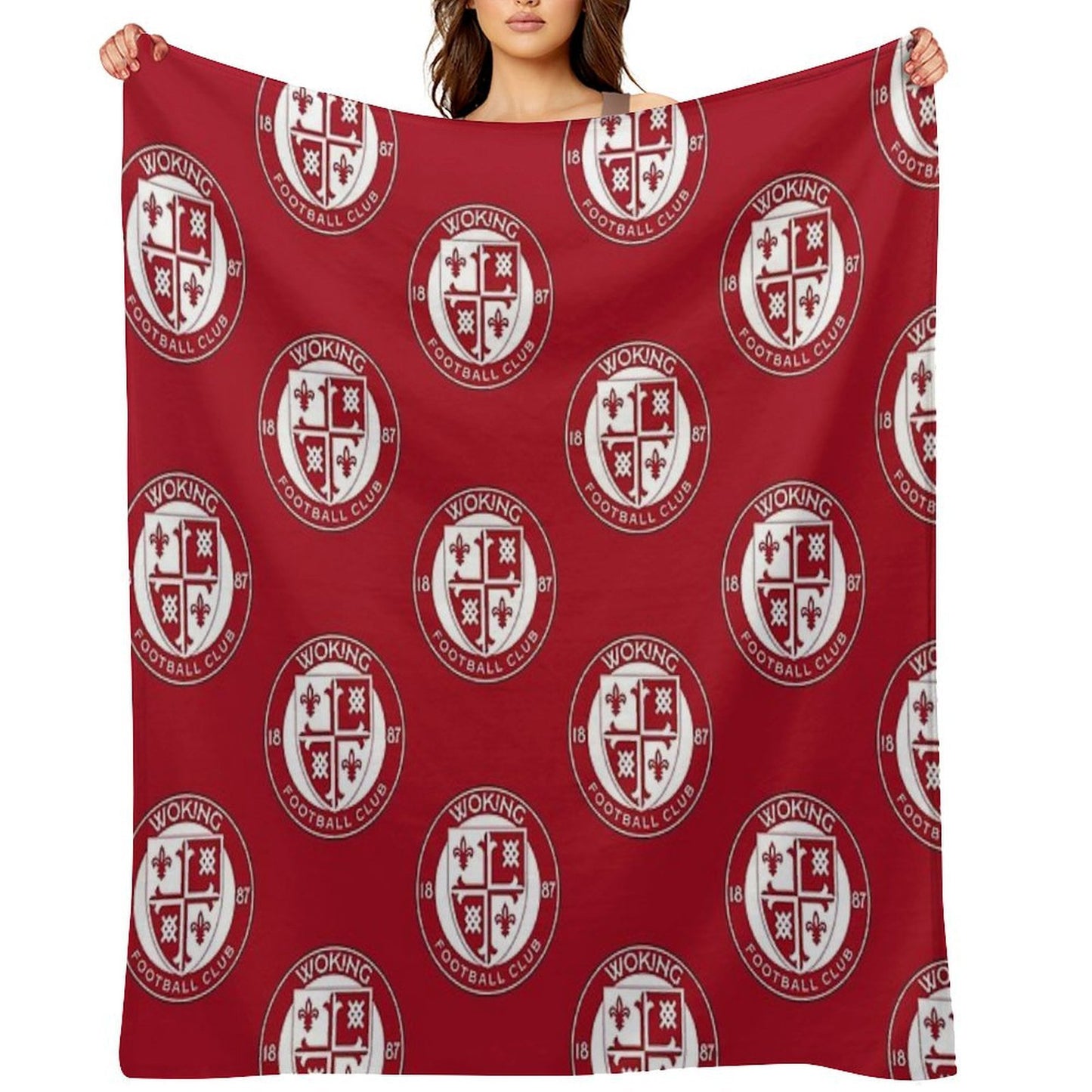 WOKING FC Throw Blanket
