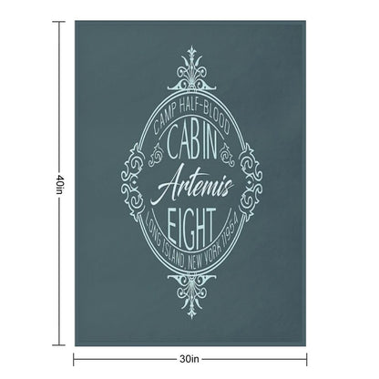 Artemis Cabin 8 Throw Blanket