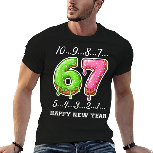 67 Happy New Year Six Seven Funny Countdown 2026 Brainrot  Durable T-Shirt