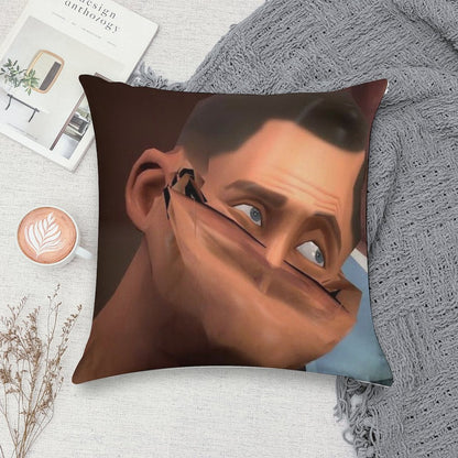 Team Fortress 2 TF2 Scout Face Soft Style Accent Throw Pillow
