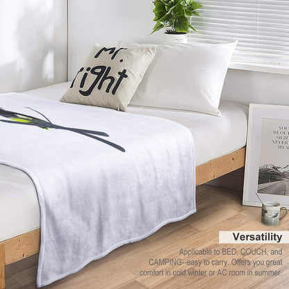 Free Rider Throw Blanket