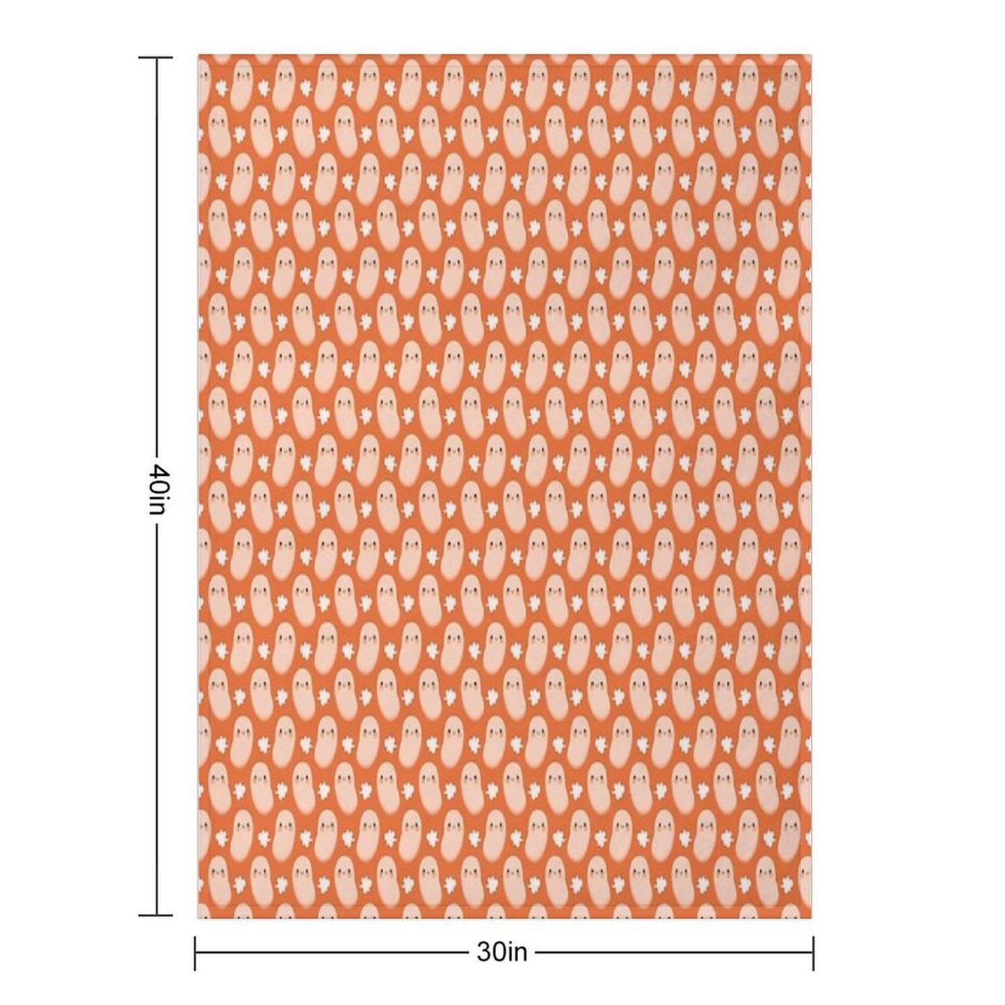 Baked Beans Farting Throw Blanket