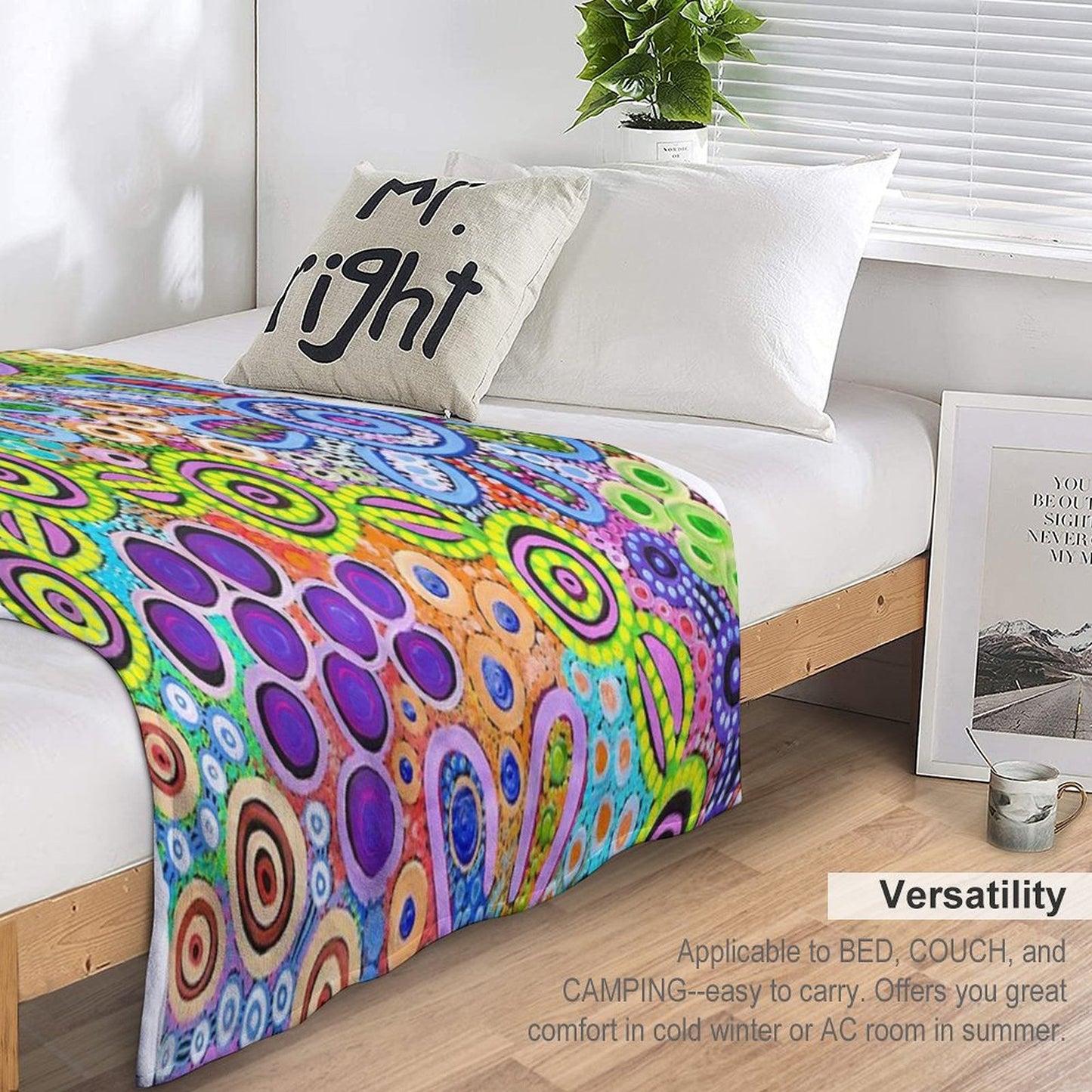 Family Travelling Throw Blanket