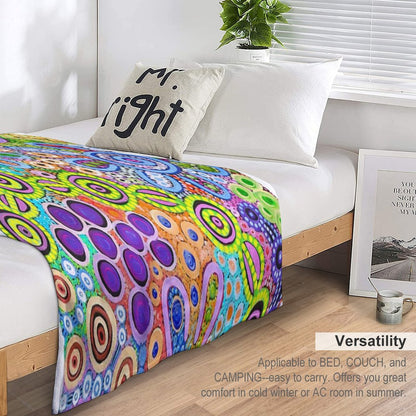 Family Travelling Throw Blanket