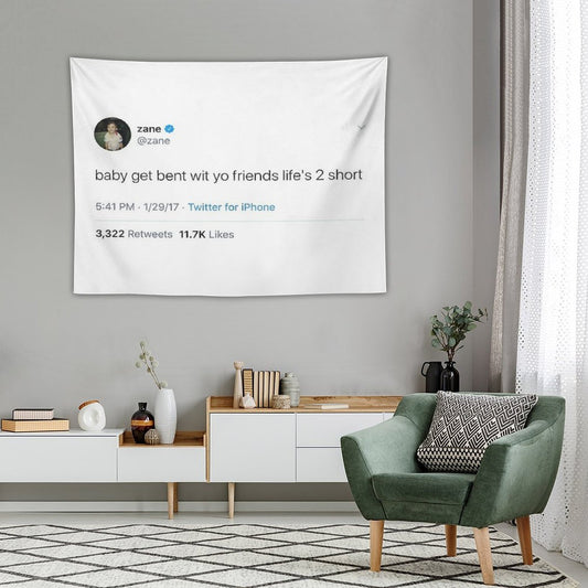 Zane Tweet (vlog Squad) Tapestry
