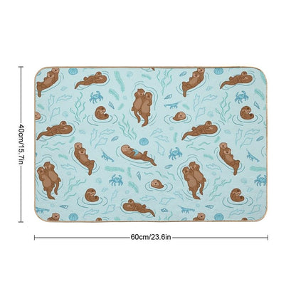 Otter Fun Light Bath Mat