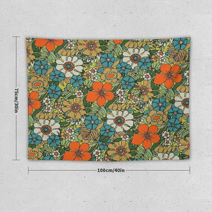 70s Plate Tapestry
