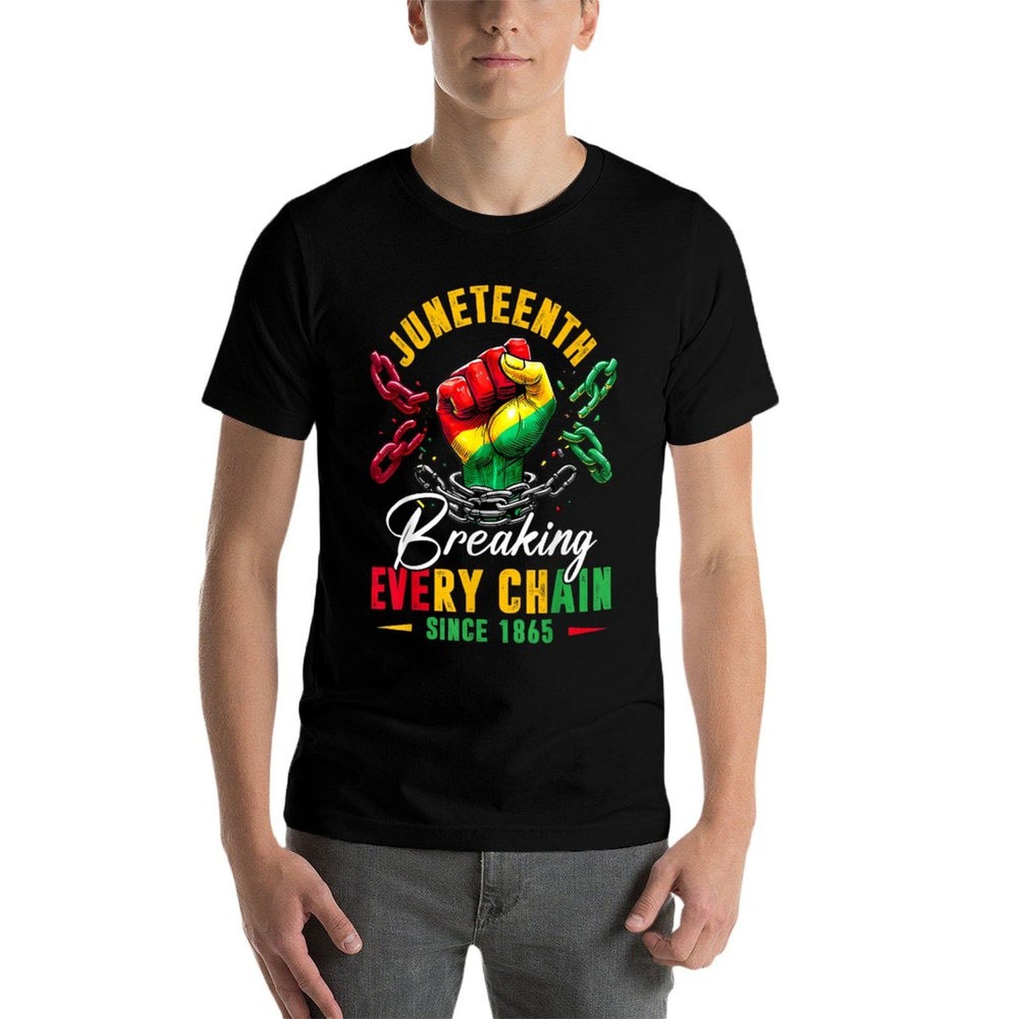 Breaking Every Chain Since 1865 Women Men Juneteenth Freedom  Odor-resistant T-Shirt