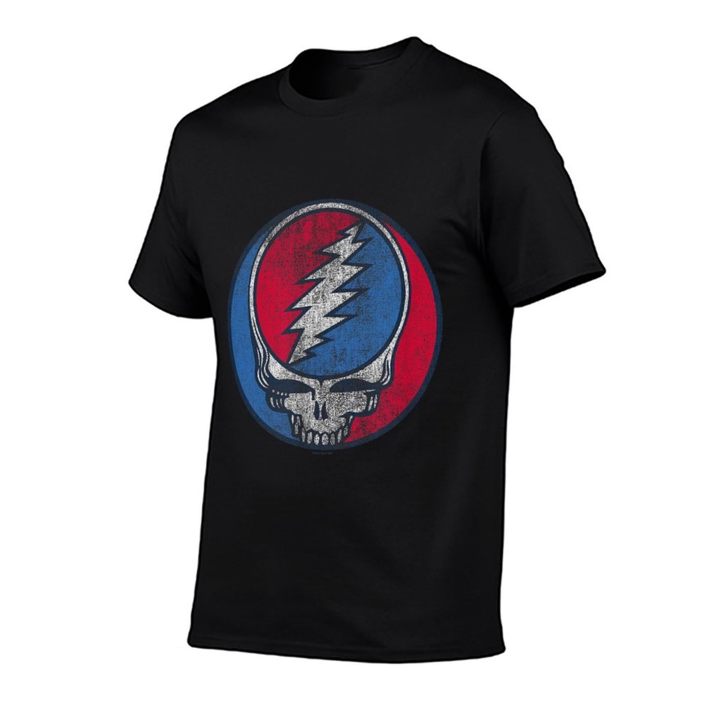 Grateful Dead Distressed Steal Your Face Logo Vintage Band  Vintage-inspired T-Shirt