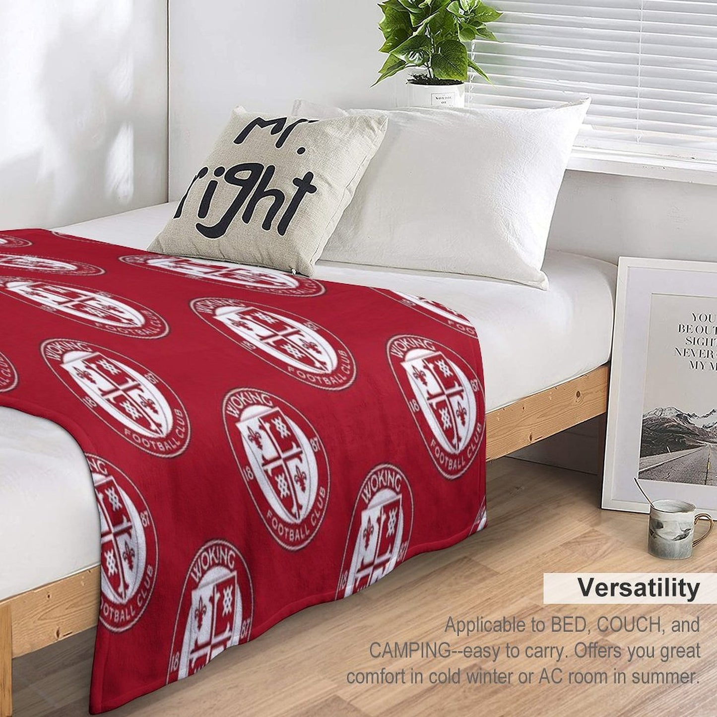 WOKING FC Throw Blanket