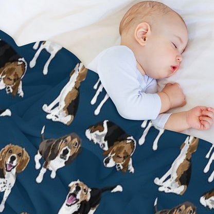 Beagle Throw Blanket
