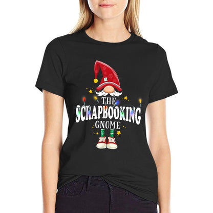 Christmas The Scrapbooking Gnome X-Mas Matching PJS  Durable T-Shirt