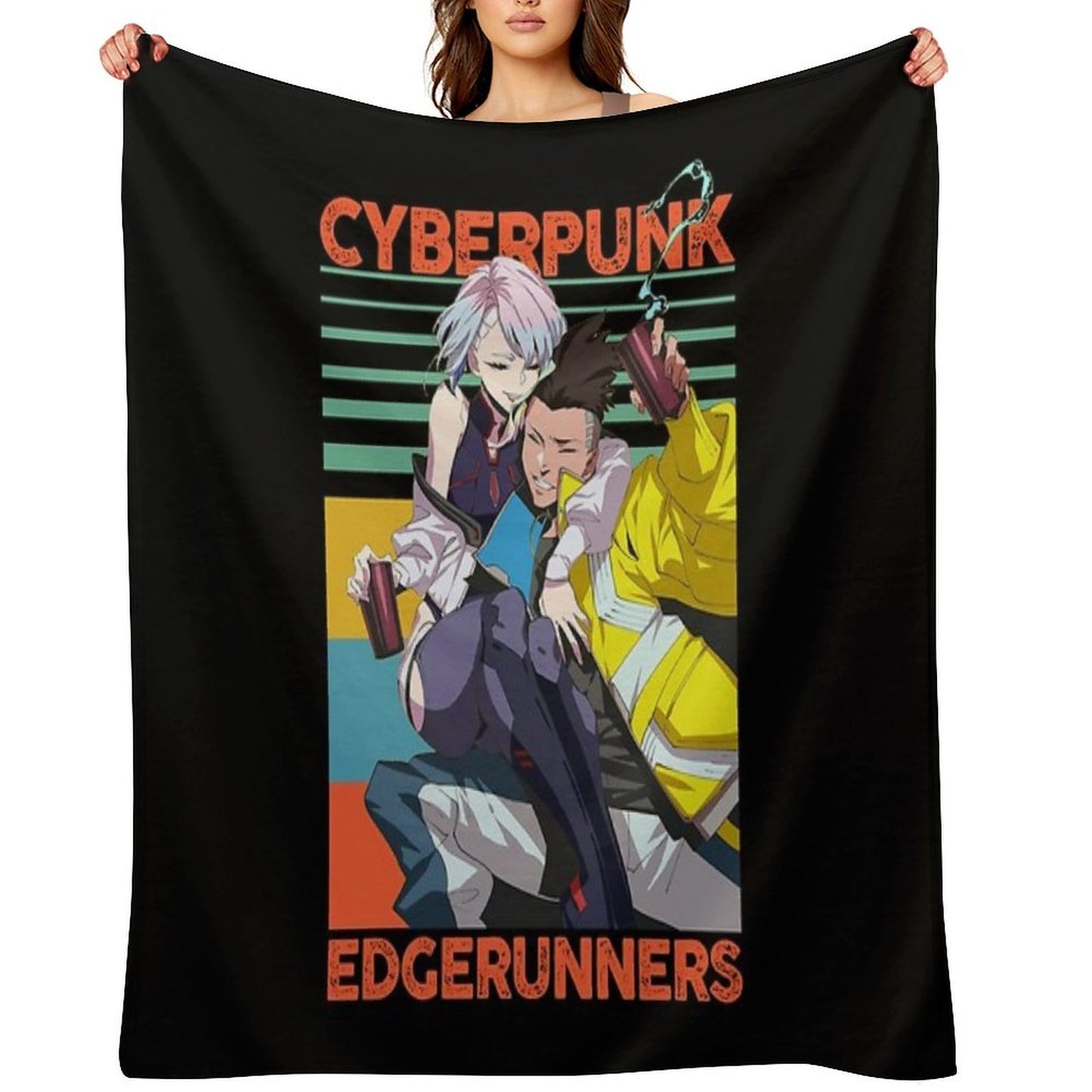 CYBERPUNK - EDGERUNNERS Throw Blanket