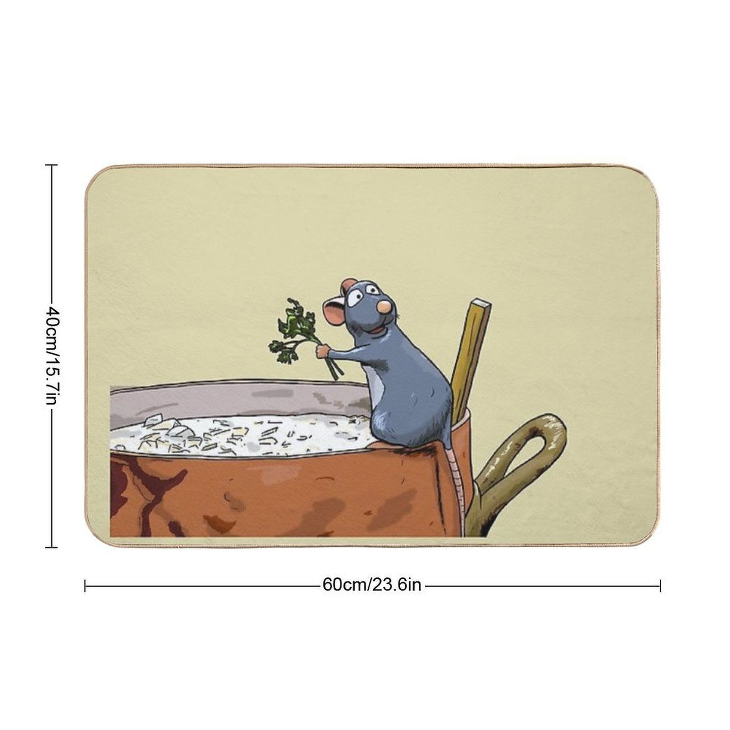 Ratatouille Bath Mat