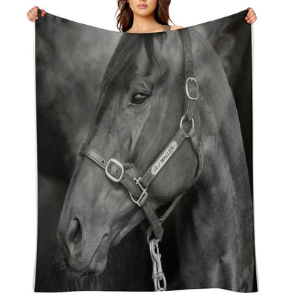 Winx - Farewell to A Champion Throw Blanket