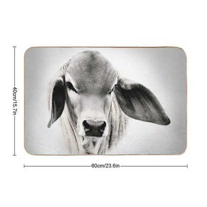 BRAHMAN CALF, WALL ART AND DESIGNS Bath Mat
