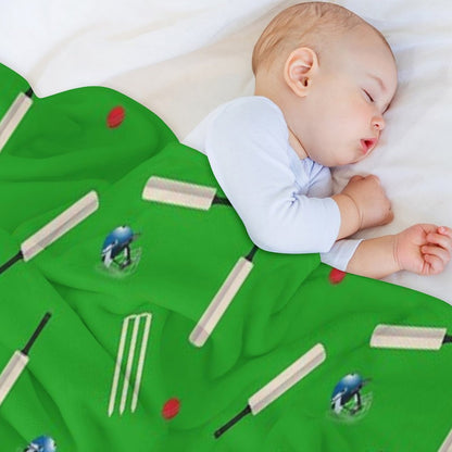 Cricket Pattern Throw Blanket