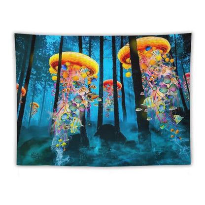 Electric Jellyfish Worlds in A New Forest Tapestry