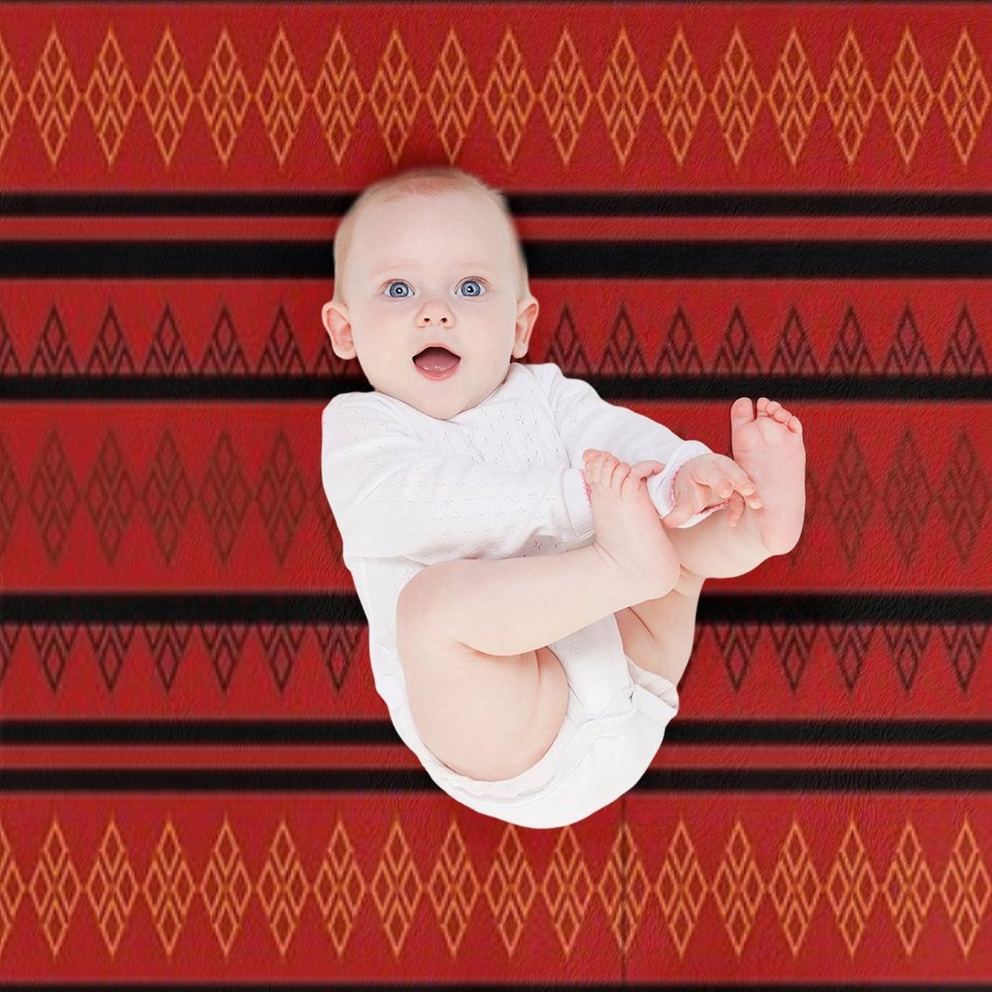 Igorot Pattern Throw Blanket
