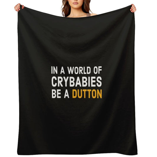 Yellowstone Dutton Ranch Throw Blanket