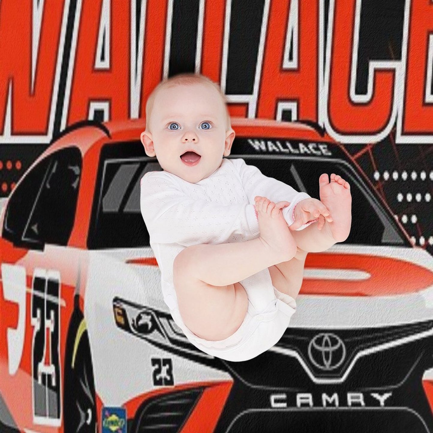 Bubba Wallace 2022 Nascar Throw Blanket