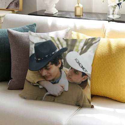 Slushy Noobz Brokeback Mountain Soft Bedroom Essential Throw Pillow