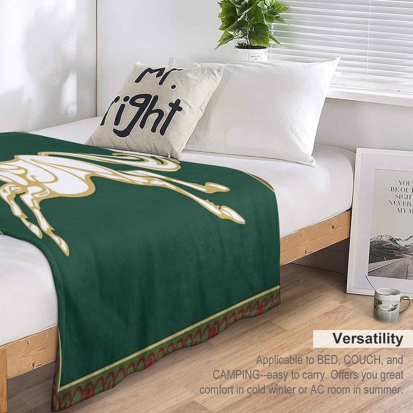 Banner of Rohan Throw Blanket