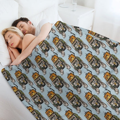 Best Gifts For Men And WomenRebel Toons Chopper Throw Blanket