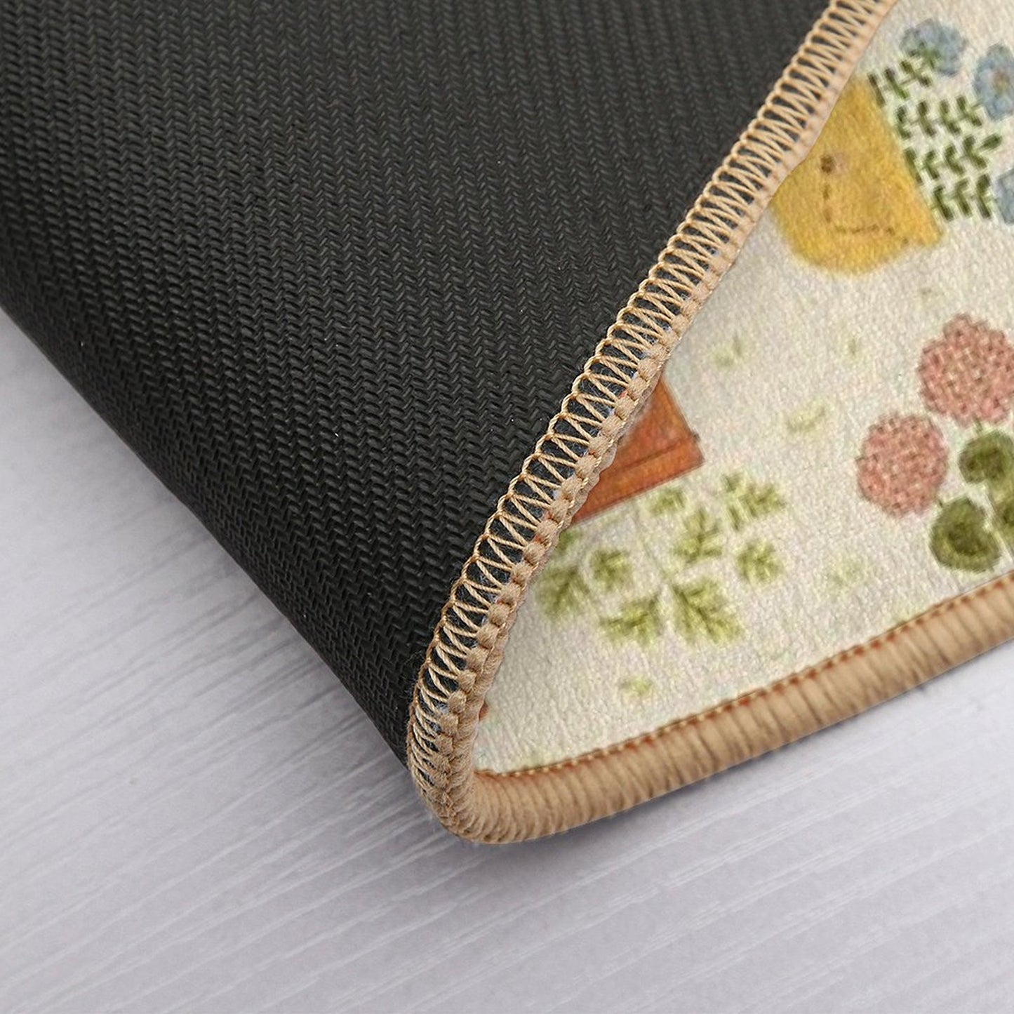 Some Flower Pots Bath Mat