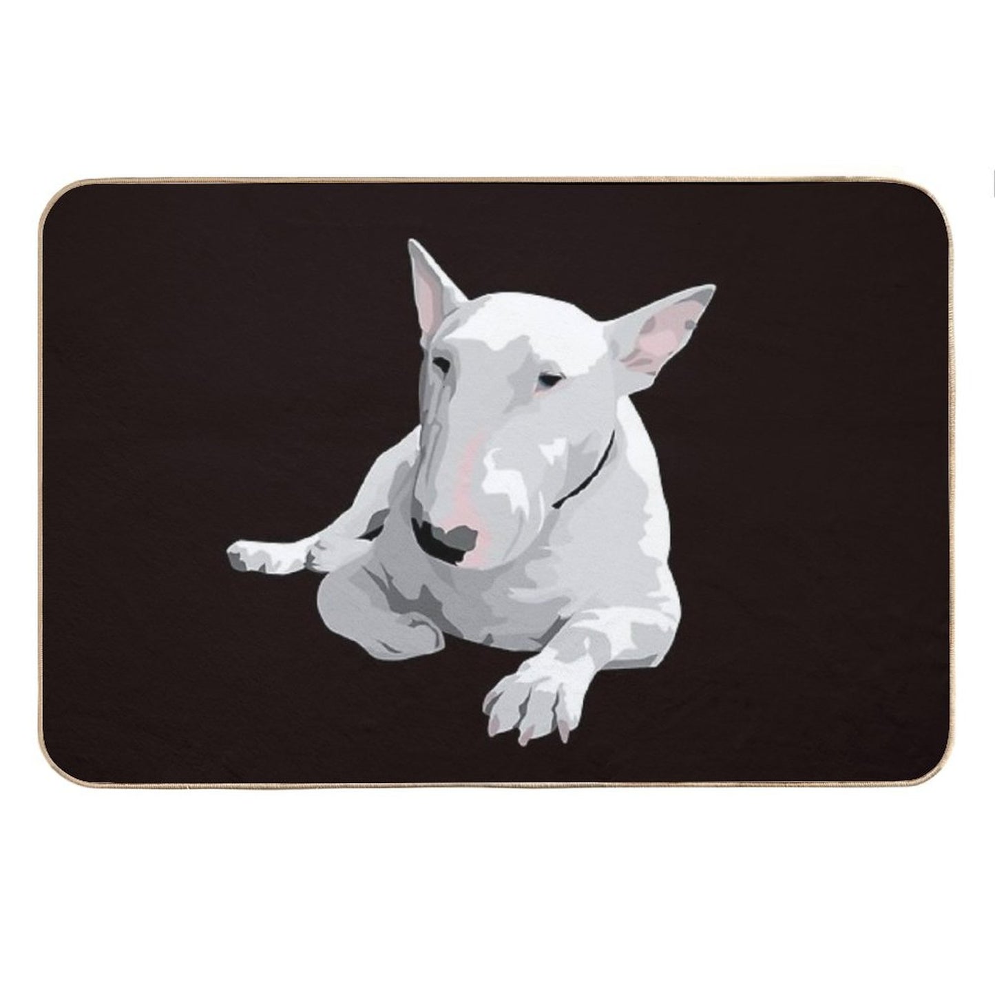 English Bull Terrier Bath Mat