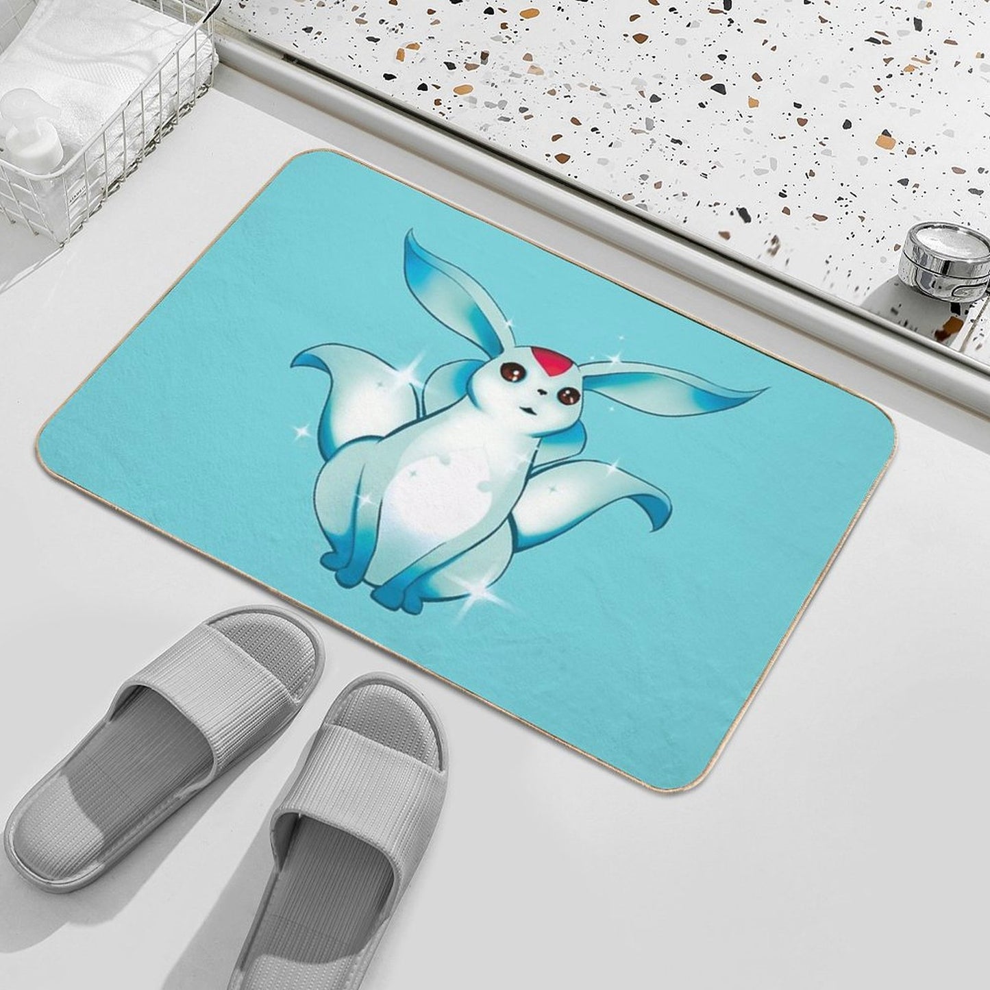 Emerald Carbuncle Bath Mat