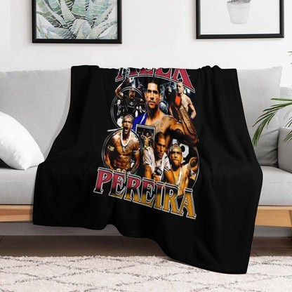 Alex Pereira Vintage Throw Blanket