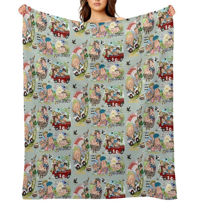 Last of The Summer Wine Mix Throw Blanket