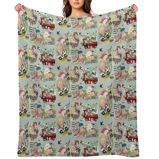 Last of The Summer Wine Mix Throw Blanket