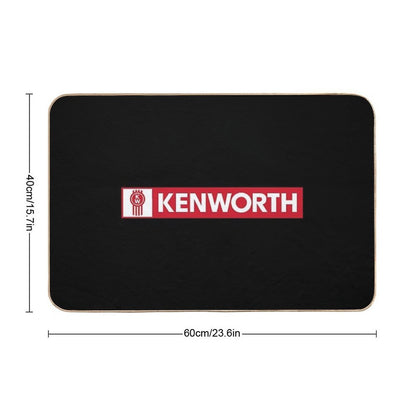 Kenworth Logo Truck Company  Toxin-Free Bath Mat