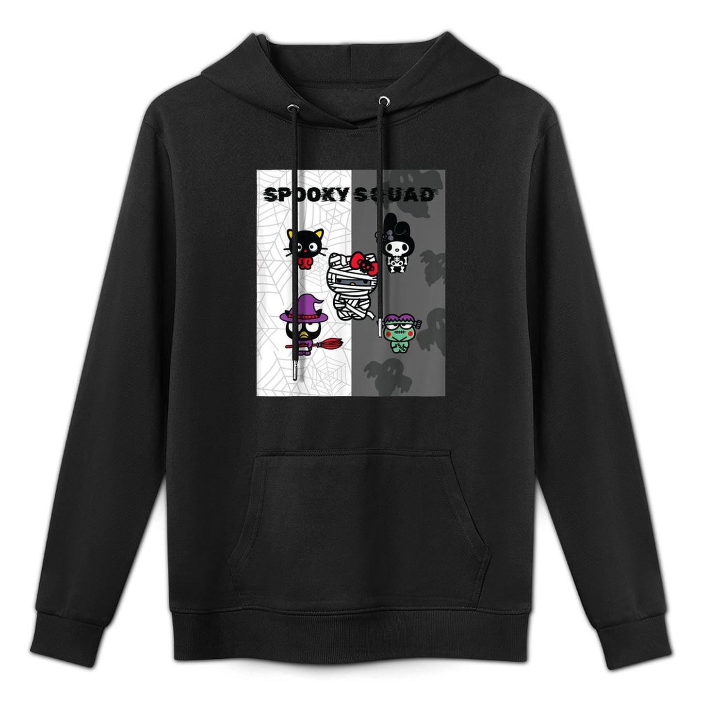 Spooky Squad Ft. Sanrio Characters Halloween Hello Kitty Shape Retention Hoodie