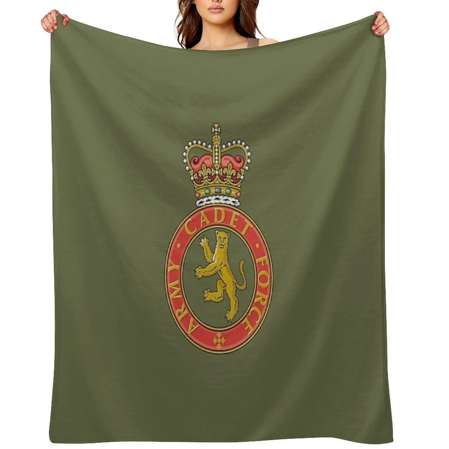 Army Cadet Force (ACF) - United Kingdom Throw Blanket
