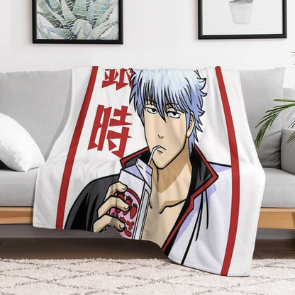 Gintoki Throw Blanket
