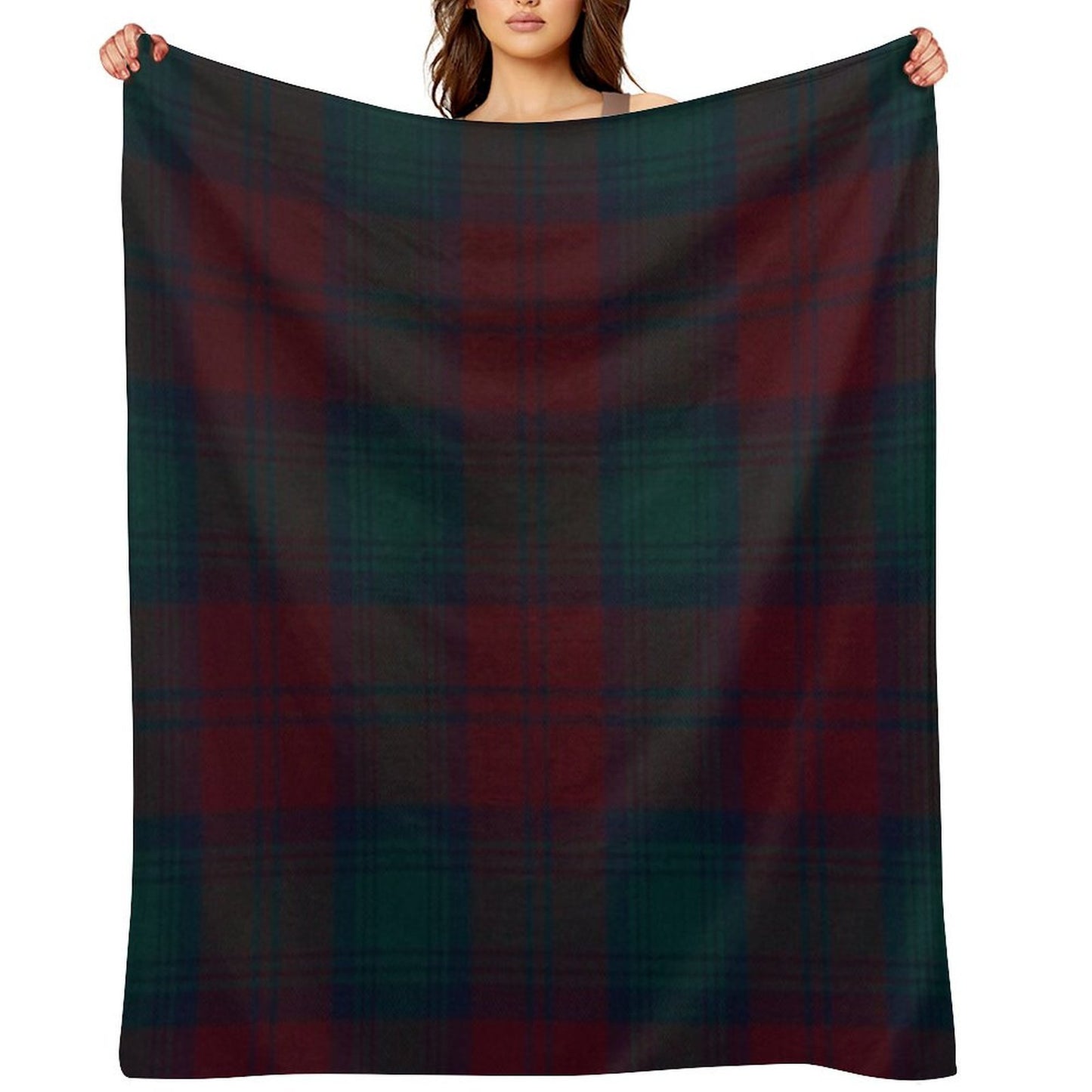 Lindsay Scottish Tartan Throw Blanket