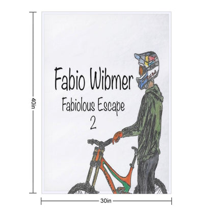 Fabio Wibmer Fabiolous Escape 2 Throw Blanket