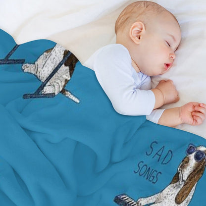 Sad Songs Throw Blanket