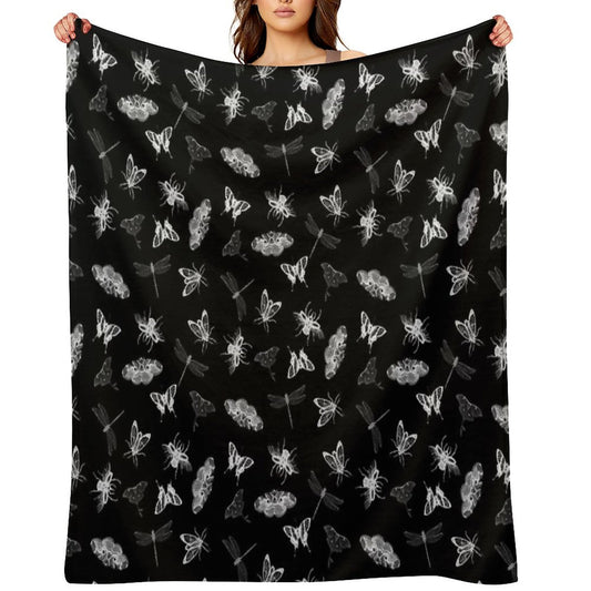 Entomologist Nightmares Throw Blanket
