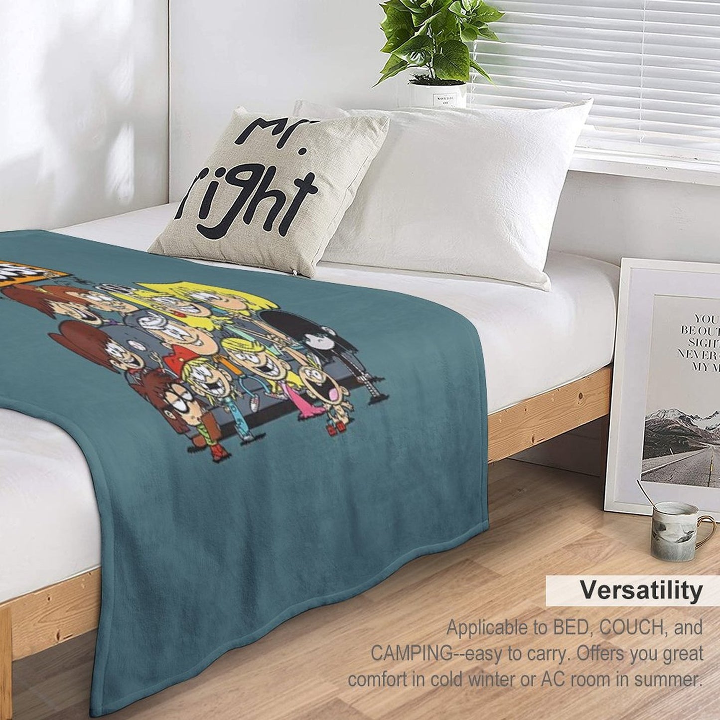 Nickelodeon The Loud House Character Throw Blanket